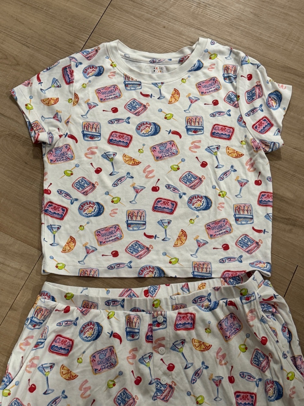 Roller Rabbit Martini Pajama set